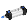 Miniatyrbild 5 av 8: Luftpneumatisk cylinder dubbelverkande SC40 standardkomponenter i aluminiumlegering SC40x200