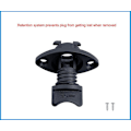 Miniatyrbillede 5 af 5: Skibstilbehør 4 stk. Universal Rustfrit Stål 316 Båd Garboard Afløbsprop Hul Afløb Marine Dinghy Agterspejl Hardware Tilbehør