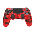Miniatyrbillede 3 af 8: Game Controller Dual Vibration Sensitive Wireless Controller Gamepad til PS4 Slim Pro til PS5 Camouflage Rød