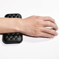 Miniatyrbillede 3 af 5: Sort Håndledsstøtte Memory Foam Tastatur og Mus Skridsikker Håndledsstøtte Kit, Håndledsstøttepude til Computer og Laptop Beskytter Håndled -