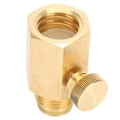 Miniatyrbilde 2 av 8: Soda sylinderadapterventil med bryter hunngjenger TR21-4 til hanngjenger G1/2 for Soda Stream