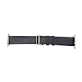Miniatyrbild 6 av 8: Smart Watch Band Watch Strap Läder Smart Watch Tillbehör för IOS Watch Series SE 8 7 6 5 4 3 2 1 42mm 44mm 45mm Mörkblå