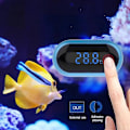 Miniatyrbild 2 av 5: Digital Akvarietermometer med Pekskärm - Noggrann & Energisparande Trådlös Fisktanktermometer