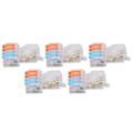 Miniatyrbilde 6 av 8: 5 STK ledningshurtigkobling Break Free Plug and Pull T Type Splitter Terminal Block T24C 250V 32A