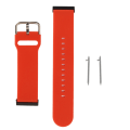Miniatyrbillede 1 af 8: Silikone Smartwatch-bånd Justerbar erstatningsurrem Tilbehør til Suunto7 Red