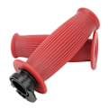 Miniatyrbilde 3 av 8: 1 par gasskontrollgrep 22mm kaliber gasshåndtak vrigrep for GY6 50cc 80cc 125c 150cc scooter rød