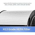 Miniatyrbilde 2 av 5: 2 i 1 HEPA+Karbonfilter kompatibel med HP04 TP04 DP04 PH04 PH03 PH02 PH01 HP09 TP09 HP07 TP07 HP06 TP06 Repl