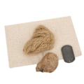 Pikkukuva 4 / 8: Ulkokäyttöön kannettava Fire Starter Kit High Carbon Steel Fire Striker Flint Stone set