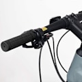 Miniatyrbillede 3 af 5: Sort Par Ergonomiske Skridsikre Bløde Cykelgreb i Gummi