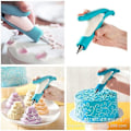 Miniatyrbilde 4 av 5: Kakedekorasjonspennsett - DIY Pastry Icing Piping Tool med Blå Pose