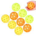 Miniatyrbillede 8 af 8: 40/26 huller pickleball bolde indendørs udendørs praksis PE pickle bolde med lyse farver