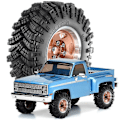 Pikkukuva 4 / 5: Rengassarja 1/10 RC Crawler -autoihin TRX4 D90 Axial SCX10 II III Hopea