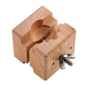 Miniatyrbild 2 av 8: Professionell Trä Watch Case Hållare Block Vise Clamp Movement Reparation Watchmaker Tool