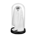 Miniatyrbillede 1 af 5: Halloween Indendørsdekoration - Lysende Spøgelse i Glasklokke