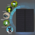 Miniatyrbillede 7 af 8: 3 STK 0,5W 5,5V solpaneloplader polysilicium PET-laminat udendørs bærbar mobil strøm