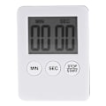 Miniatyrbillede 1 af 5: Magnetisk LCD Digitalt Køkkenur, Hvid