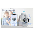 Miniatyrbillede 1 af 5: 15W 5 i 1 oplader magnetiske natlamper Bluetooth-højtaler sort