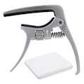 Miniatyrbillede 1 af 8: Metal Justerbar Clamp Key Akustisk Guitar Capo Til Tonejustering