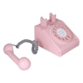 Miniatyrbillede 4 af 8: Børns simuleringstelefonlegetøj Retro interaktivt fastnettelefonlegetøjPink