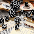 Miniatyrbild 3 av 4: 15-delars komplett polyedrisk DnD tärningsset - D3-D100 sfäriskt RPG tärningsset