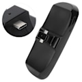 Miniatyrbild 8 av 8: ABS Typ-C Dubbel Slot Laddare Dock Controller Stativ för Sony PS5 Controller GamepadSvart