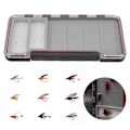 Miniatyrbillede 7 af 8: Transparent Flue Lure Box Magnetic Bait Opbevaringskasse Container Organizer FiskedeleL