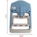Miniatyrbild 3 av 5: Kraftmätningsinstrument Digital Elektronisk Handdynamometer 90kg/200lbs Räknande Gripper Handgrepp Förstärkare Mätinstrument Auto Capturing P