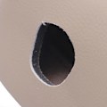 Miniatyrbilde 3 av 4: Mikrofiber Skinn Fører / Passasjerside Sete Armlene Håndtak Deksel Trim For Honda Crv 2010 2011 2012 2013 2014 2015 2016 2017 Zekai Beige par