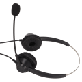 Miniatyrbillede 8 af 8: H360DRJ9MV RJ9 Office Headset Binaural Telefon Headset med justerbar højttalerlydstyrke og mikrofon mute