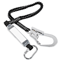 Miniatyrbild 2 av 8: Camnal High Altitude Protective Safety Elastic Buffer Sling Bälte med krok AntiFall Strap