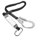 Miniatyrbillede 2 af 8: Camnal High Altitude Protective Safety Elastic Buffer Sling Bælte med krog AntiFall Strap