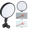 Miniatyrbillede 6 af 7: Bærbar rund Speedlite Softbox Diffuser - 40 cm, foldbar, til kamerablitzlys