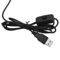 Miniatyrbillede 5 af 8: Fleksibel svanehals USB LED Læselys Bærbar Bordcomputer Clip Lampe Kold Hvid 1W Sort