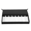 Miniatyrbillede 2 af 8: 8 Grids Støvtæt Brille Case Organizer Solbriller Opbevaringsboks Smykker Display Container