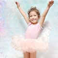 Pikkukuva 2 / 5: Vaaleansininen tyttöjen balettitanssimekko Tulle Tutu -hame