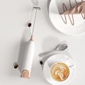 Miniatyrbilde 2 av 4: Bærbar Elektrisk Håndholdt Melkeskummer - Perfekt for Latte, Cappuccino og Mer
