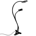 Miniatyrbillede 4 af 8: 2 i 1 LED Selfie Ring Lys med Mobiltelefon Holder Justerbar Bordlampe til Live Stream