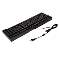 Miniatyrbild 4 av 8: Röd switch-tangentbord 108 tangenter trådbundet röd switch ergonomisk vit bakgrundsbelyst mekaniskt tangentbord för PC bärbar dator
