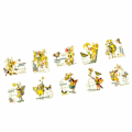 Miniatyrbillede 2 af 8: 30 ark vintage fe-stickers, blomster fe-stickers til scrapbog, junk journal-artikler, DIY-håndværk, album, bærbare computere, gule