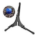 Pikkukuva 5 / 8: Kaasupullon pidike Camping Portable Folding Kaasupullon alustan tuki ulkoiluaktiviteetteihin BBQ