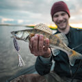 Miniatyrbilde 3 av 8: 2 stk kunstig froskeformet lokkeskjegg lokker agn med kroker fiskeutstyr tilbehør3#