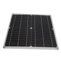 Miniatyrbild 6 av 8: Utomhus bärbar solpanel 25W hopfällbar USB monokristallin solpanel kit för mobiltelefon bärbara datorer