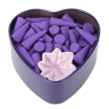 Pikkukuva 3 / 8: Kotitalouksien suitsukekartio kauneussalonki, vahva tuoksu, hajunpoisto takaisinvirtaus suitsuke (Lavande violet foncé)