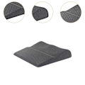 Miniatyrbild 3 av 5: Benhöjdskudde Portabel Ergonomisk Memory Foam för Läsning Hem Sovrum-Grå- Grå