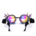 Miniatyrbilde 5 av 5: Steampunk krystall Kaleidoscope Goggles