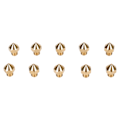 Miniatyrbilde 4 av 8: 10 stk 3D-skriver messingdyser 0,4 mm MK8 for CR 10 Pro ekstrudertips