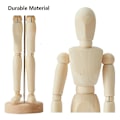Miniatyrbilde 5 av 5: Menneskefigur Dukke Modell Tre Mannlig Mannekeng Dukke Dekorativt Stativ