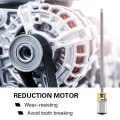 Pikkukuva 4 / 8: DC 6/12V N20 vaihteiston alennusmoottori, pitkä ulostuloakseli M4 x 100mm (12V 600RPM)-1 kpl