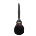 Miniatyrbillede 6 af 8: Makeup Blush Brush Professionel bærbar blød syntetisk fiber løs pulverbørste Kosmetisk værktøj til kvinder Sort