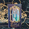 Miniatyrbillede 1 af 4: 78 Tarot-kort Oracle Flash-kort klar til salg